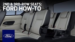 Transit Connect 7Passenger: 2nd and 3rdRow Seats | Ford Howto | Ford