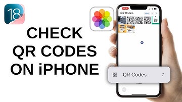 How to Check QR Codes on iPhone - iOS 18