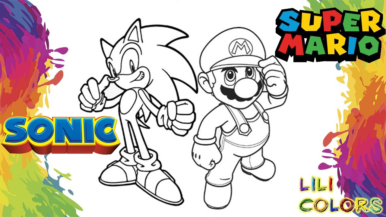 Sonic e Shadow - Sonic - Just Color Crianças : Páginas para colorir para  crianças