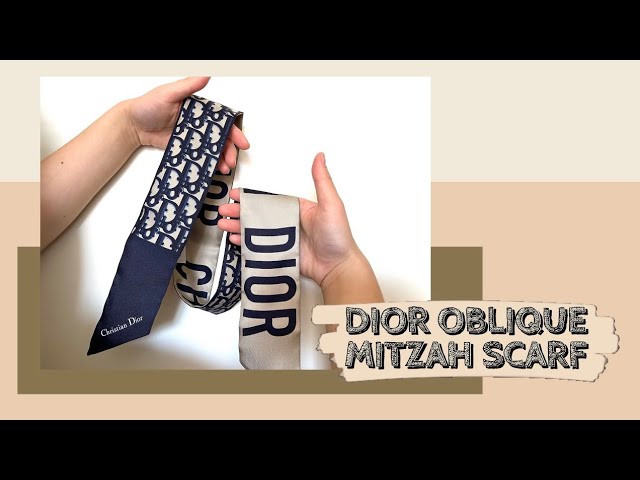 How To Tie A Twilly Scarf - Lady Dior Bag, My ABC Dior Mitzah
