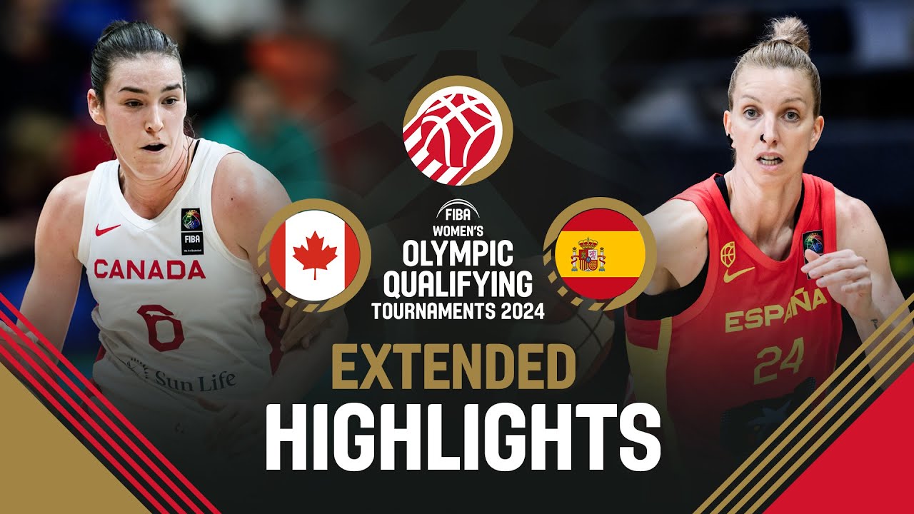 Canada 🇨🇦 v Spain 🇪🇸 | Extended Highlights