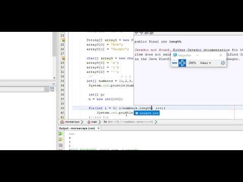 More Arrays Java Two - YouTube