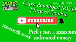 Cara Download MOD Plant vs Zombie 100000% work screenshot 5