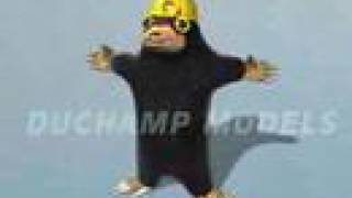 Mole cartoon character