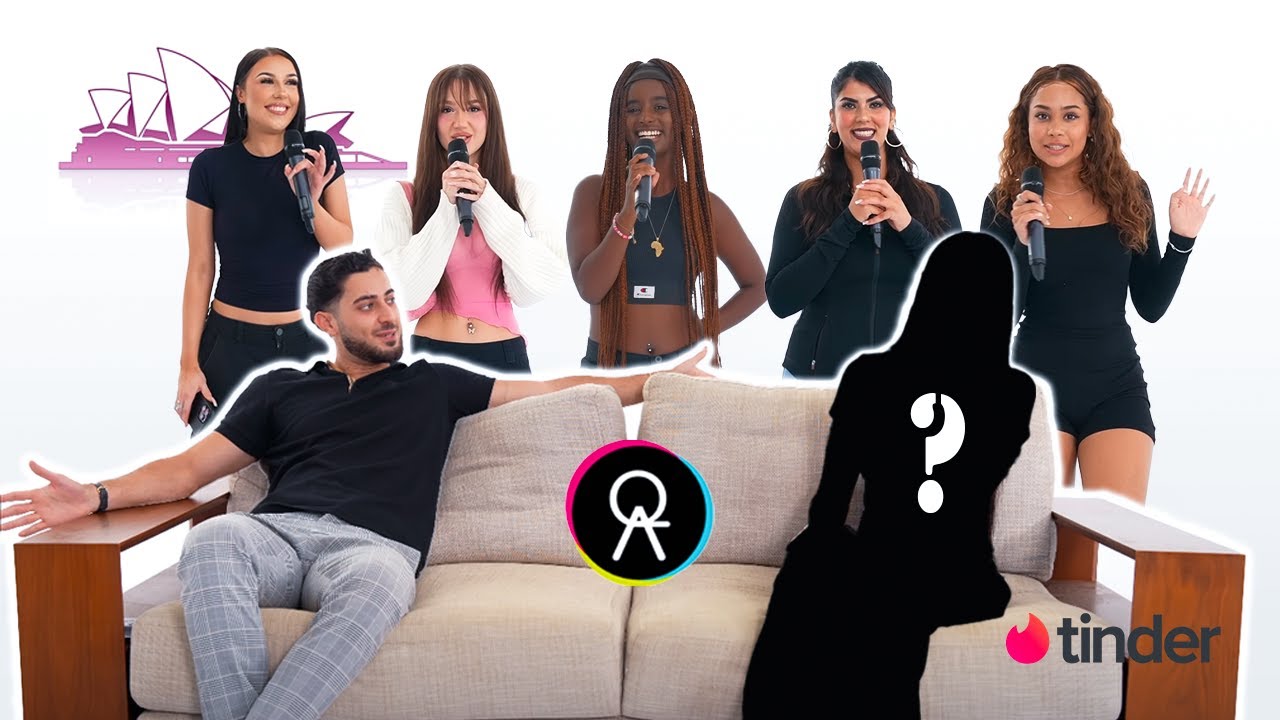 Дэяко свайпит в «Девушках Сиднея» | Свайпинг в Tinder в реальной жизни