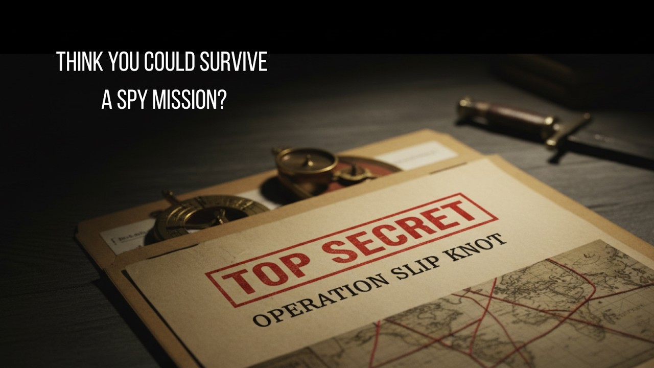 WWII Spy Code Puzzle Challenge | Operation Slip Knot - YouTube
