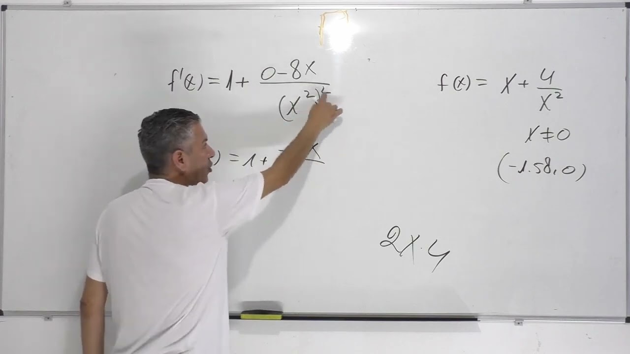 חקירת פונקציה רציונלית בלי פרמטר-כיתה י 5 יחידות-תרגול 34