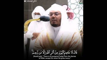القارئ ياسر الدوسري ((سورة هود))