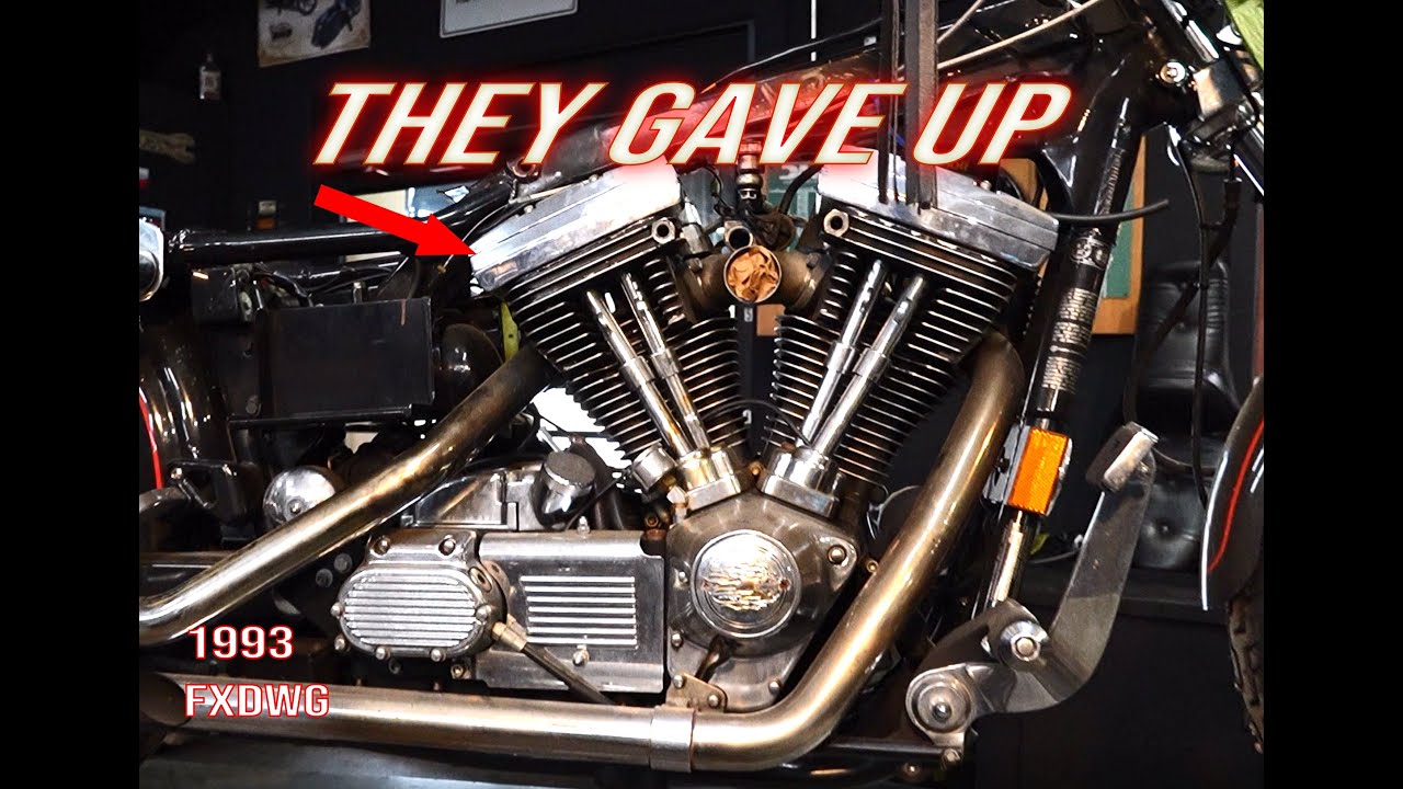 They promised to fix this 1993 Harley Evo... But Gave Up