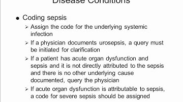 ICD-10-CM Sequencing Sepsis and SIRS