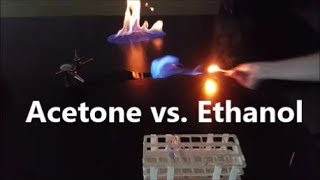 Acetone vs  Ethanol - which is stickier? The Difference Between Acetone And Ispropyl Alcohol In Simple Terms
