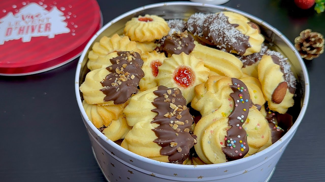 Лучшее печенье Spritz для праздников — очень просто и готово за 20 минут 🤩