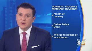 Dallas Police Announces Crackdown On Suspected Domestic Abusers