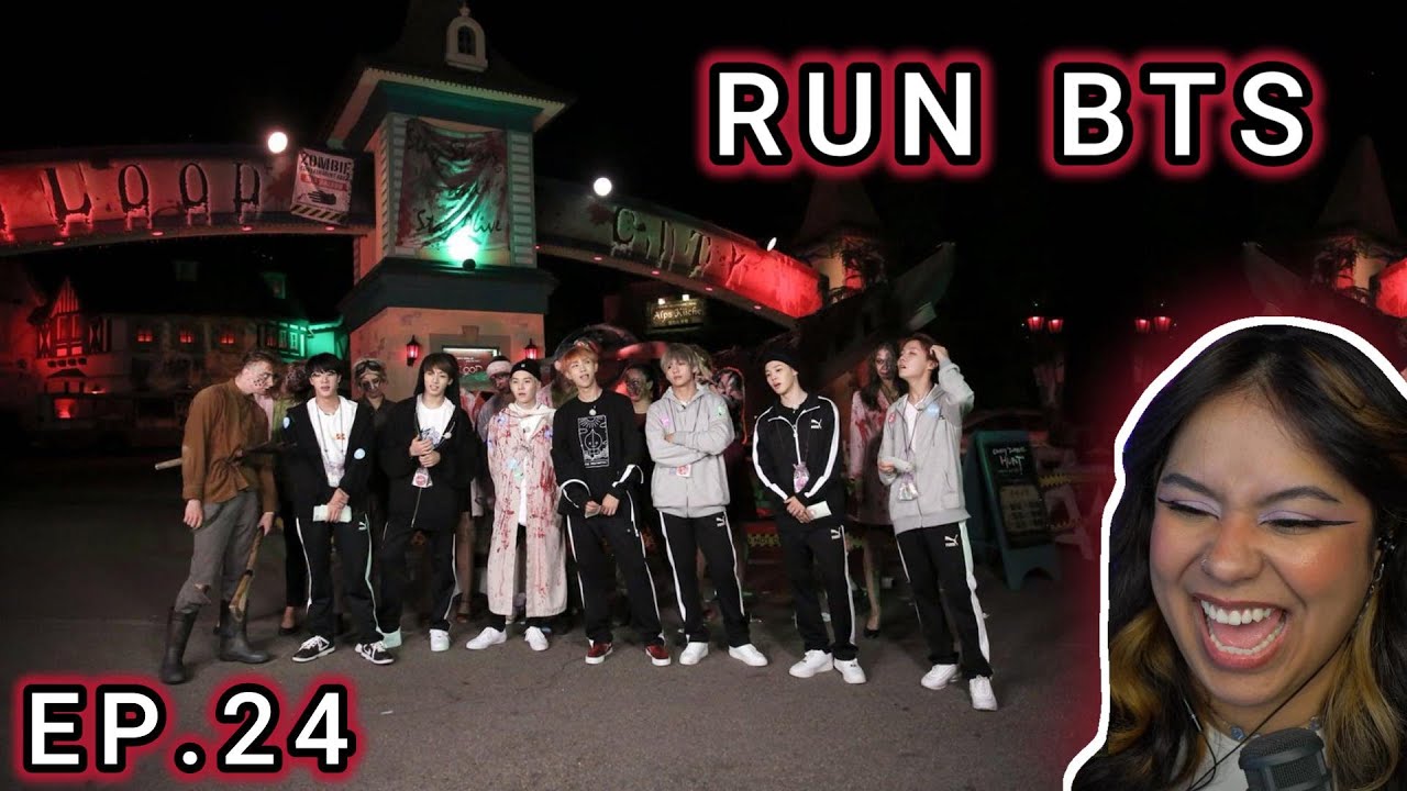 Run BTS! 2017 EP.24 - BTS vs 좀비 REACTION!!