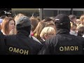 Массовые задержания на женском марше в Минске