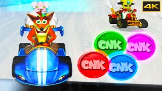 Crash Nitro Kart 4K Gameplay | All CNK Tokens screenshot 2