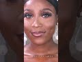 Bridal Transformation on Melanin skin #short