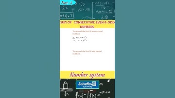 🔥Sum of consecutive Even and odd numbers | Number System | Short trick | #ssc #sscchsl #govtexam