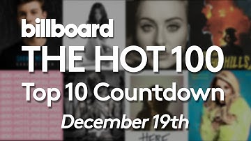 Official Billboard Hot 100 Top 10 December 19 2015 Countdown