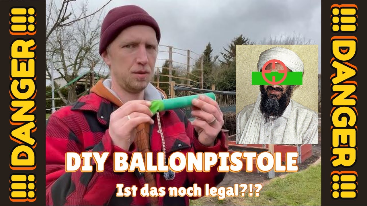 DIY - Ballonpistole, Erbsenpistole, Katschi so gefährlich wie sein Ruf?