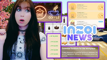 NEW LOOK At Upcoming inZOI Updates Reveals Exciting Business Features & More!