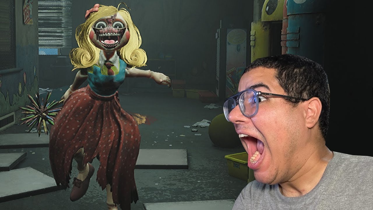 NÃO TIRE OS OLHOS DA PROFESSORA MALUCA! (POPPY PLAYTIME CAPÍTULO 3) PARTE 1