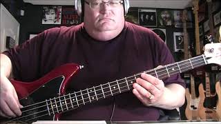 George Michael The First Time Ever I Saw Your Face Bass Cover with Notes & Tab