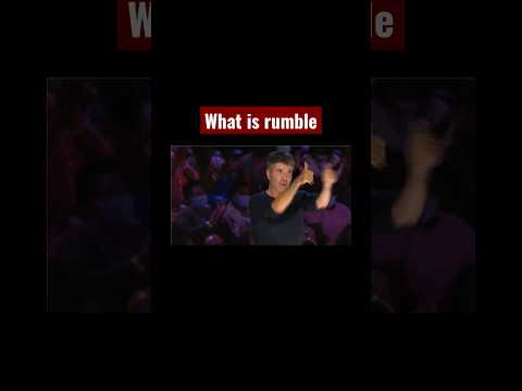 What is rumble