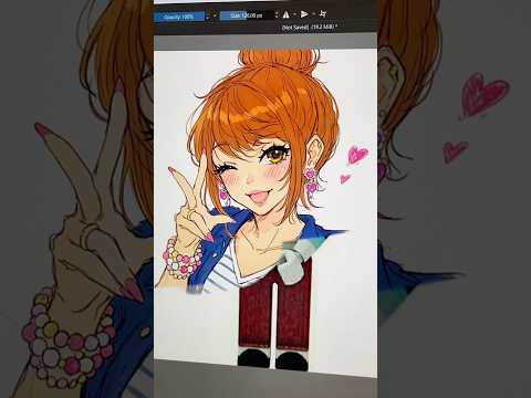 What if Bacon Girl was Anime Style? 💖🎀