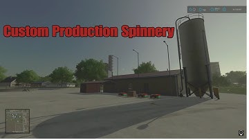 🚜 #FS22 - Mods nuevos - Custom Production Spinnery - Mods•127 (Consola)