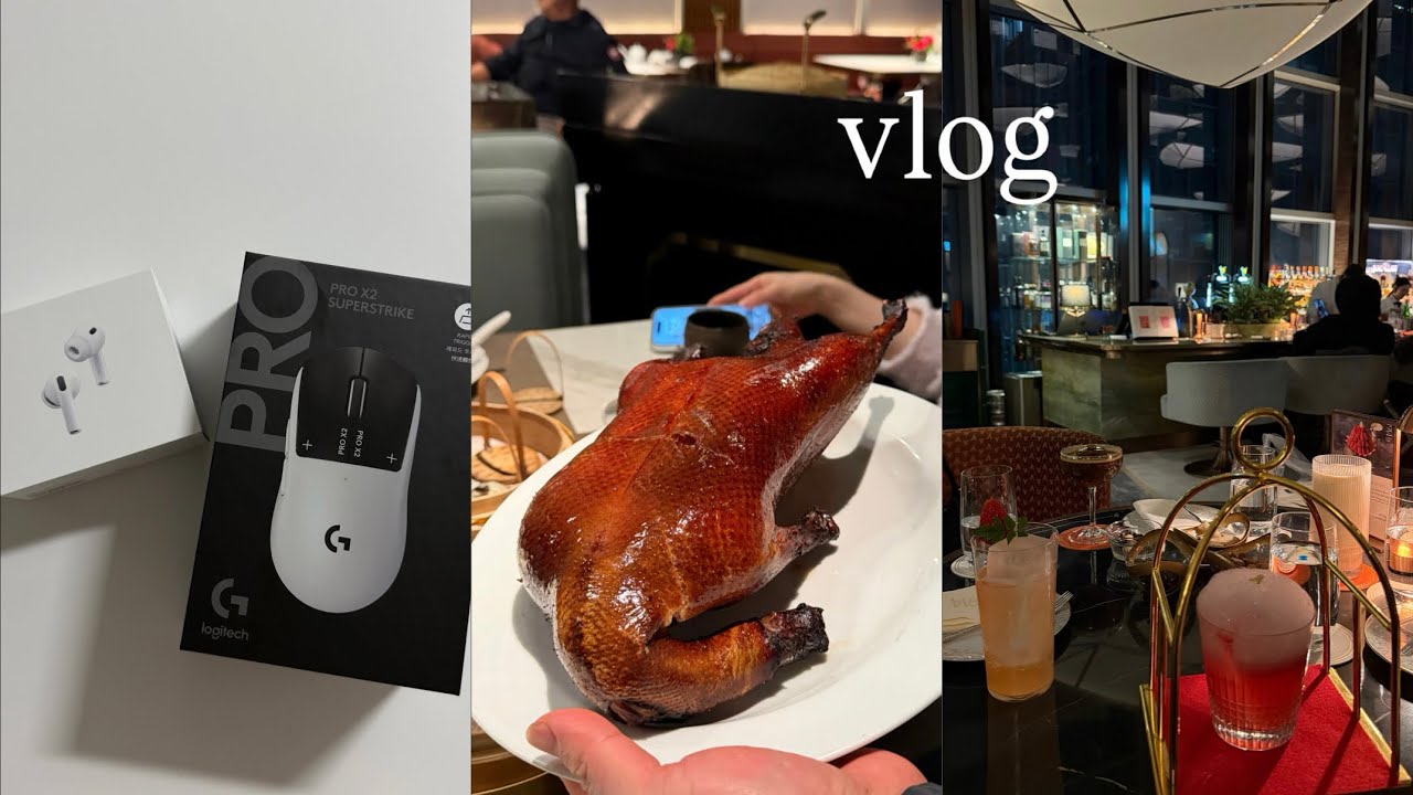 백수vlog|꿀같은 연휴 끝|에어팟프로3|로지텍 지슈스|더그레이트 홍연