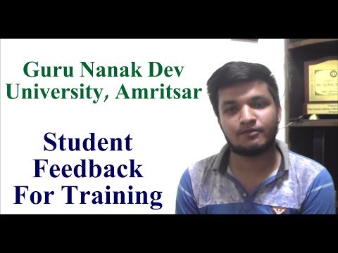 guru-nanak-dev-university-amritsar-student-feedback