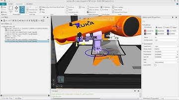 KUKA SimPro 3.0 -  Robot program Drop Cube