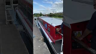 Falkirk Wheel &amp; Locks in #scotland on a #narrowboats #canal #falkirk #timelapse