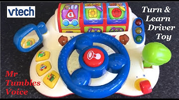 Vtech ‘Mr Tumbles Voice’ Turn & Learn Driver Children’s Car Steering Wheel Musical Toy