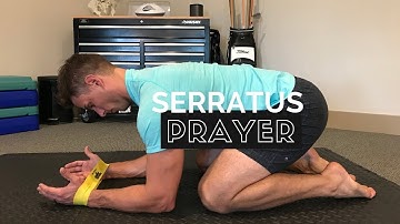 Serratus Prayer - DNS Start Position for Scapular Stability