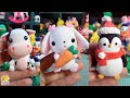 10 Cute Clay Animals - DIY How To Make Cute Unicorn, Rabbit, Cow, Crocodile, Lion With Clay