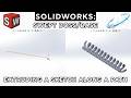SolidWorks Sweep Boss/Base Tutorial | Create Pipes and Complex Shapes