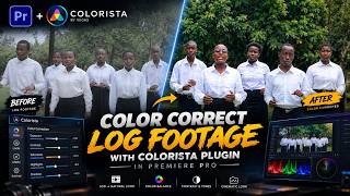 COLOR CORRECT LOG FOOTAGE Like a Pro | Premiere Pro + Colorista in 3 minutes