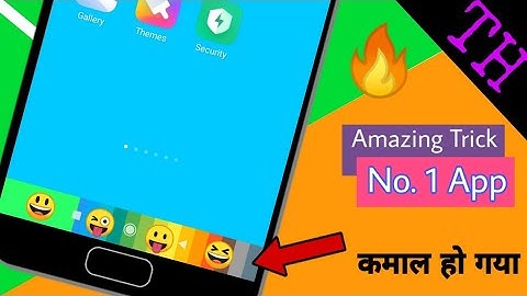 यहां पर Emoji और Colour Bar लगाएं | Navbar Apps | How to Use Navbar | New Trick for Android Phone