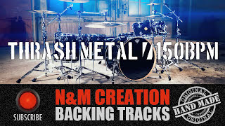 Heavy Metal Drum Track 150 BPM