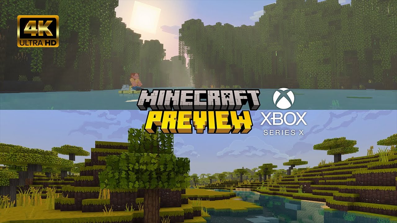 Minecraft recebe suporte a 4K no Xbox Series 