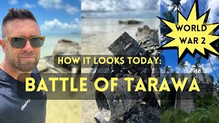 World War 2 Battle Of Tarawa How The Battlefield Looks Today Pacific War Tour In Kiribati 
