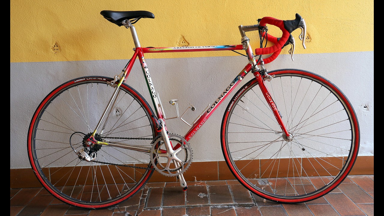 COLNAGO MASTER OLYMPIC YEAR 1995 BEARING THE ORIGINAL SIGNATURE OF