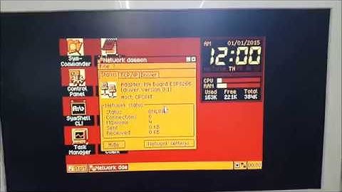 M7 - Galaxy  board, booting SymbOS on GX4000