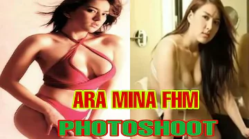 HOT AND SEXY PHOTOSHOOT | ARA MINA FHM POTHOSHOOT | HOT NA HOT PARIN |  SEDUCTIVE ARA