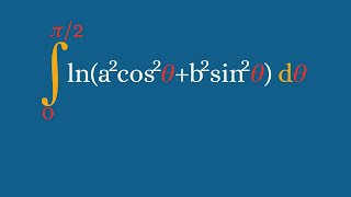 A parametric logarithmic trigonometric integral.
