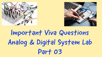 Important lab viva questions and answers | Analog and digital system laboratory Basics of gates