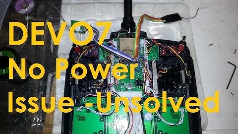 Devention Devo7 No Power