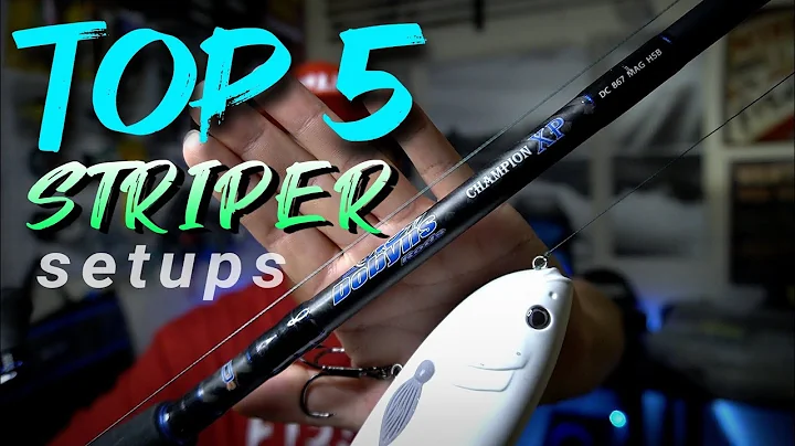 Top 5 STRIPER Casting Setups